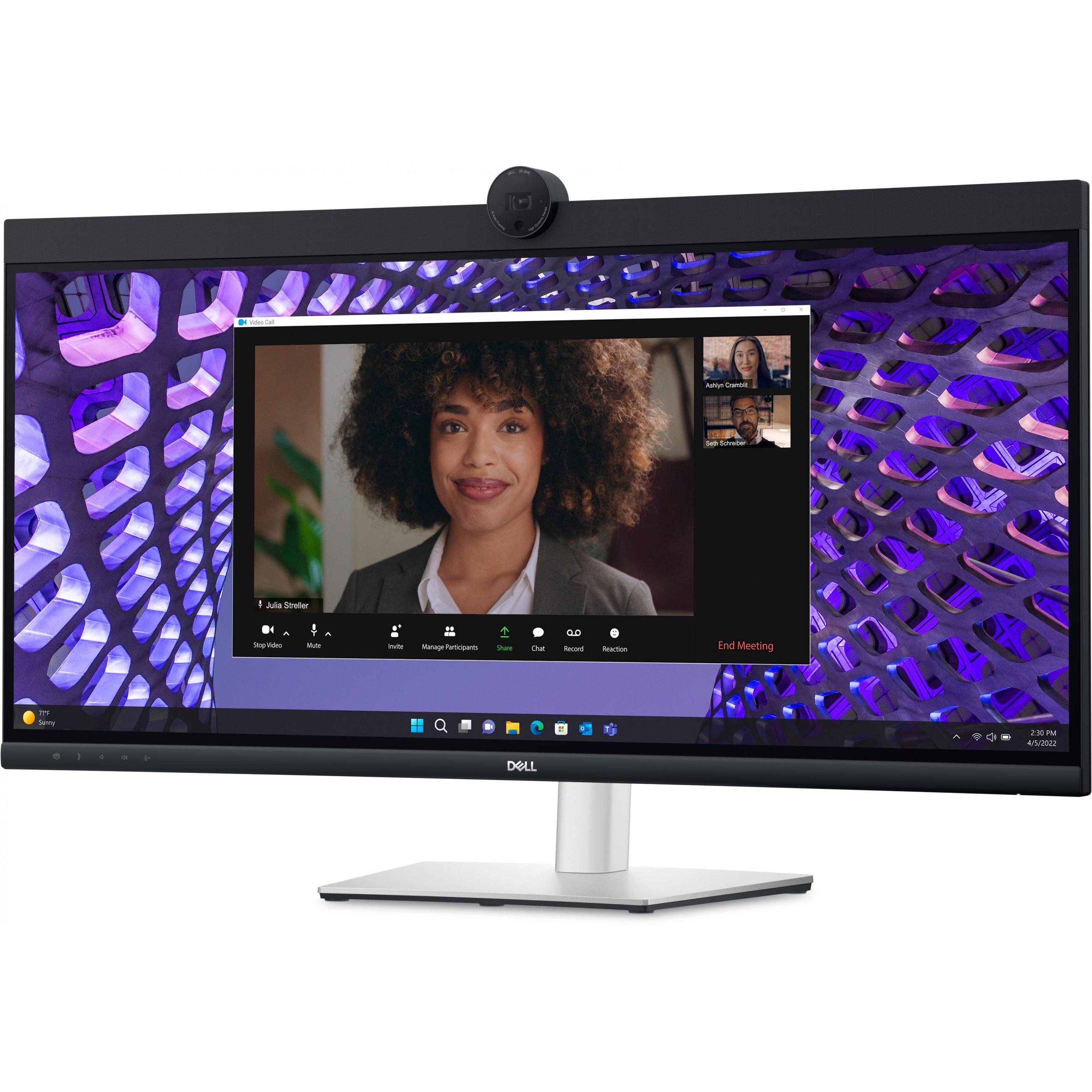 Buet skærm Dell P3424WEB 34" WQHD - sort/sølv