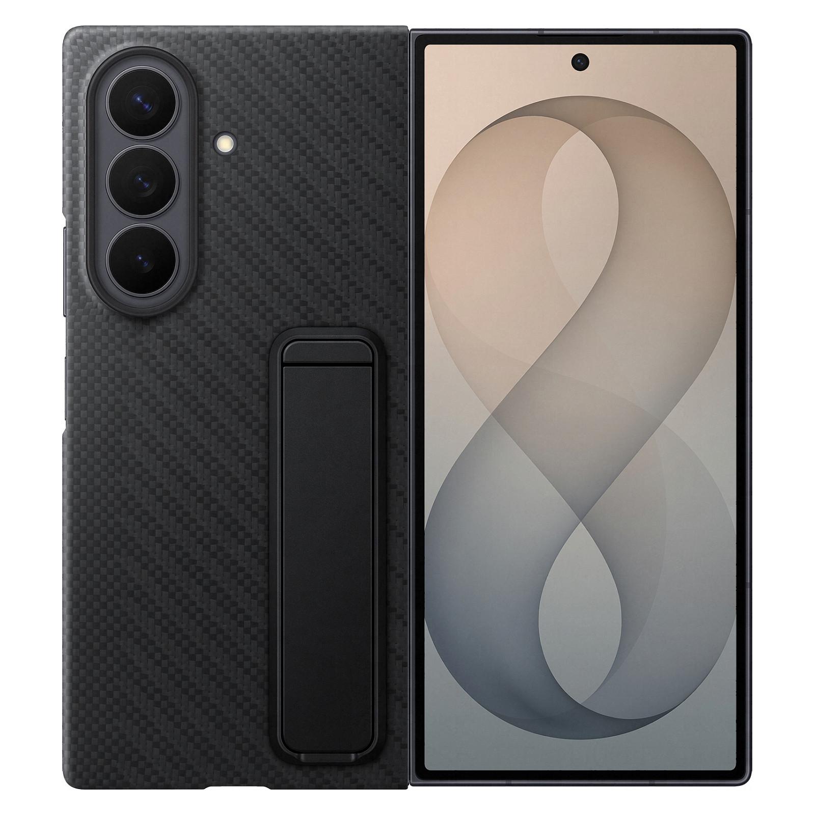 Samsung EF-XF976 - Beskyttelsescover til mobiltelefon - karbon - sort - for Galaxy Z Fold8 Ultra