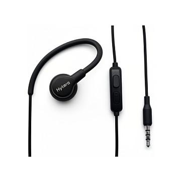 Hytera - Hovedtelefon - ørespids - bag nakken-montering - kablet - sort