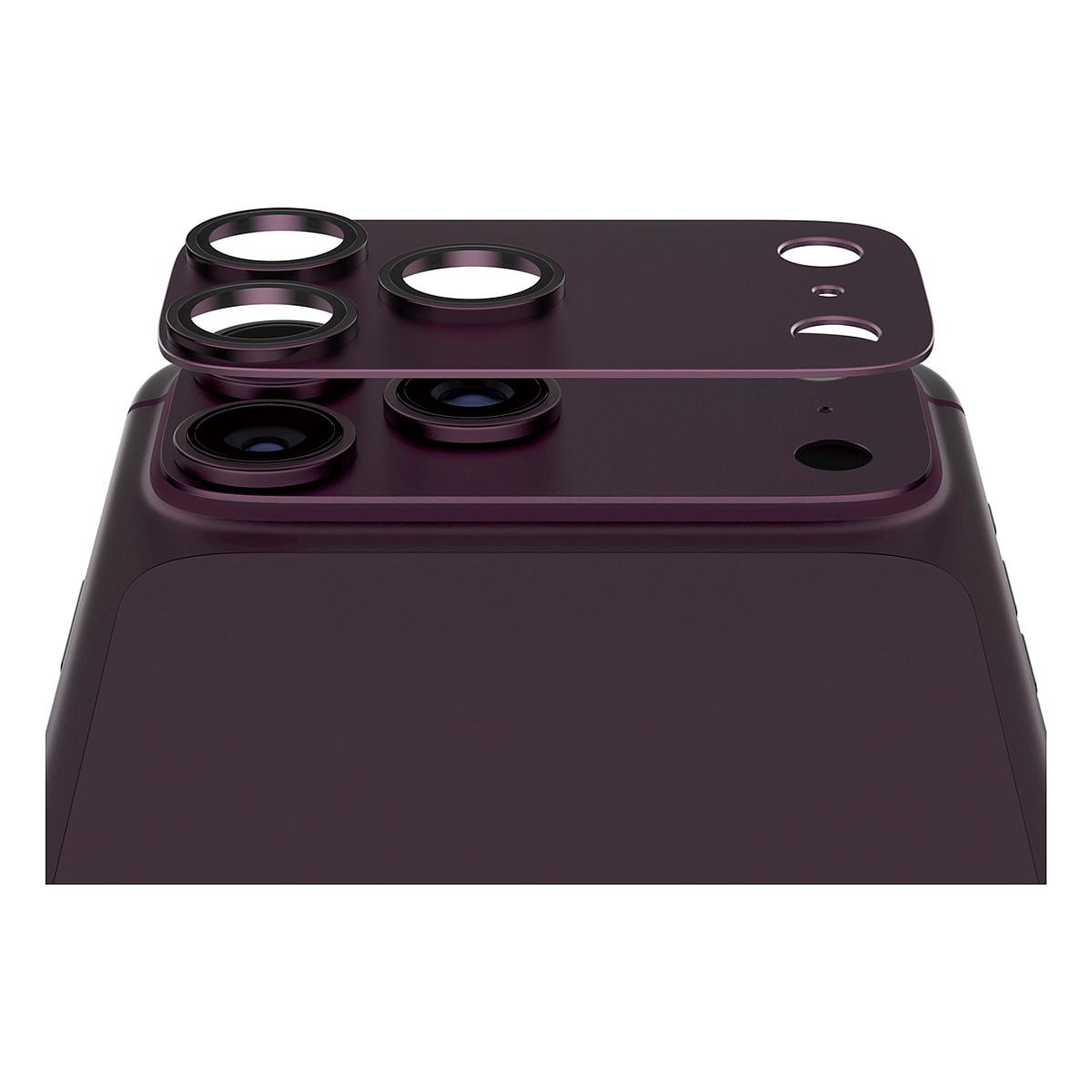 PanzerGlass ® Fender Kamerabeskytter Dark Cherry iPhone 18 Pro Max, Apple - iPhone 18 Pro Max, Tør påføring, Ridseresistent, Stødresistent, Lilla, 1 stk