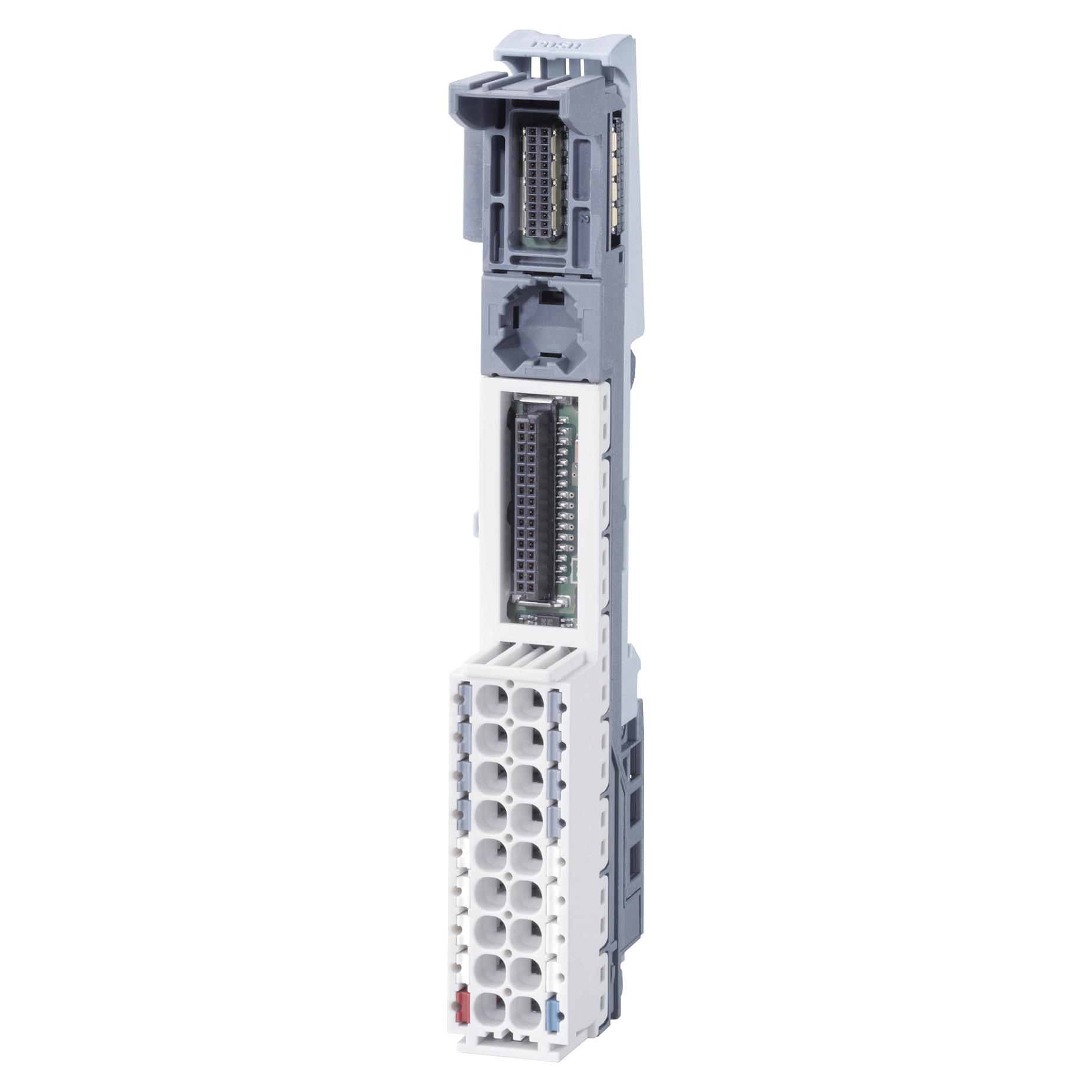 Siemens SIMATIC - Interface modul - basisenhed, push-in klemmer, uden AUX terminal
