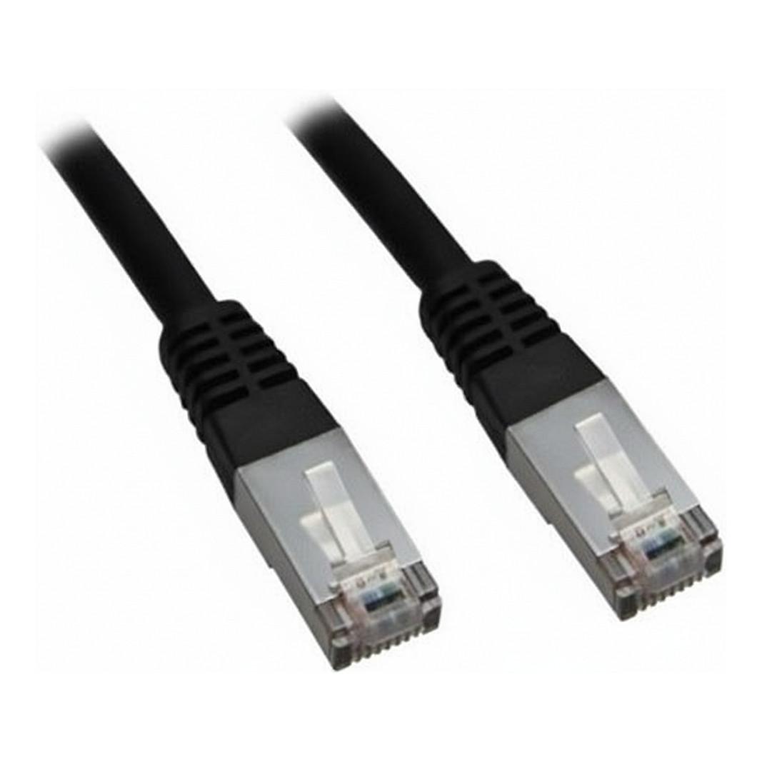 S/CONN maximum connectivity Cat5e, 1m netværkskabel Sort F/UTP (FTP)
