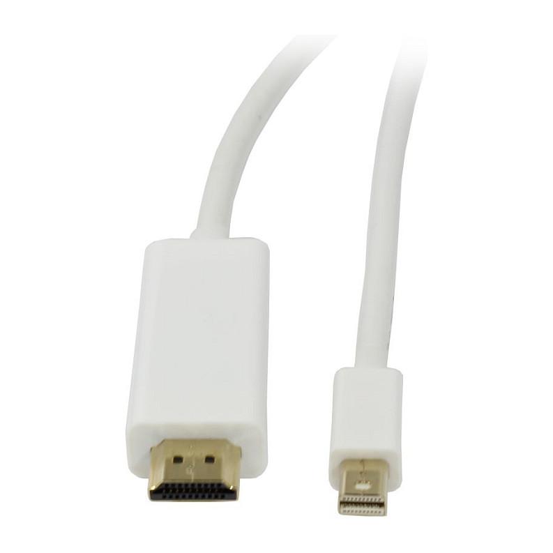 Kabel Video DisplayPort mini 12 HDMI 20 STST 3m Ultra HD 4K60hz 444 8 Bit HDR Synergy 21