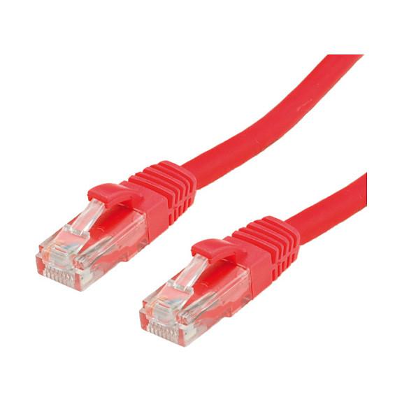 Patchkabel VALUE Cat.6 Class E U/UTP LSOH - rød 7 m