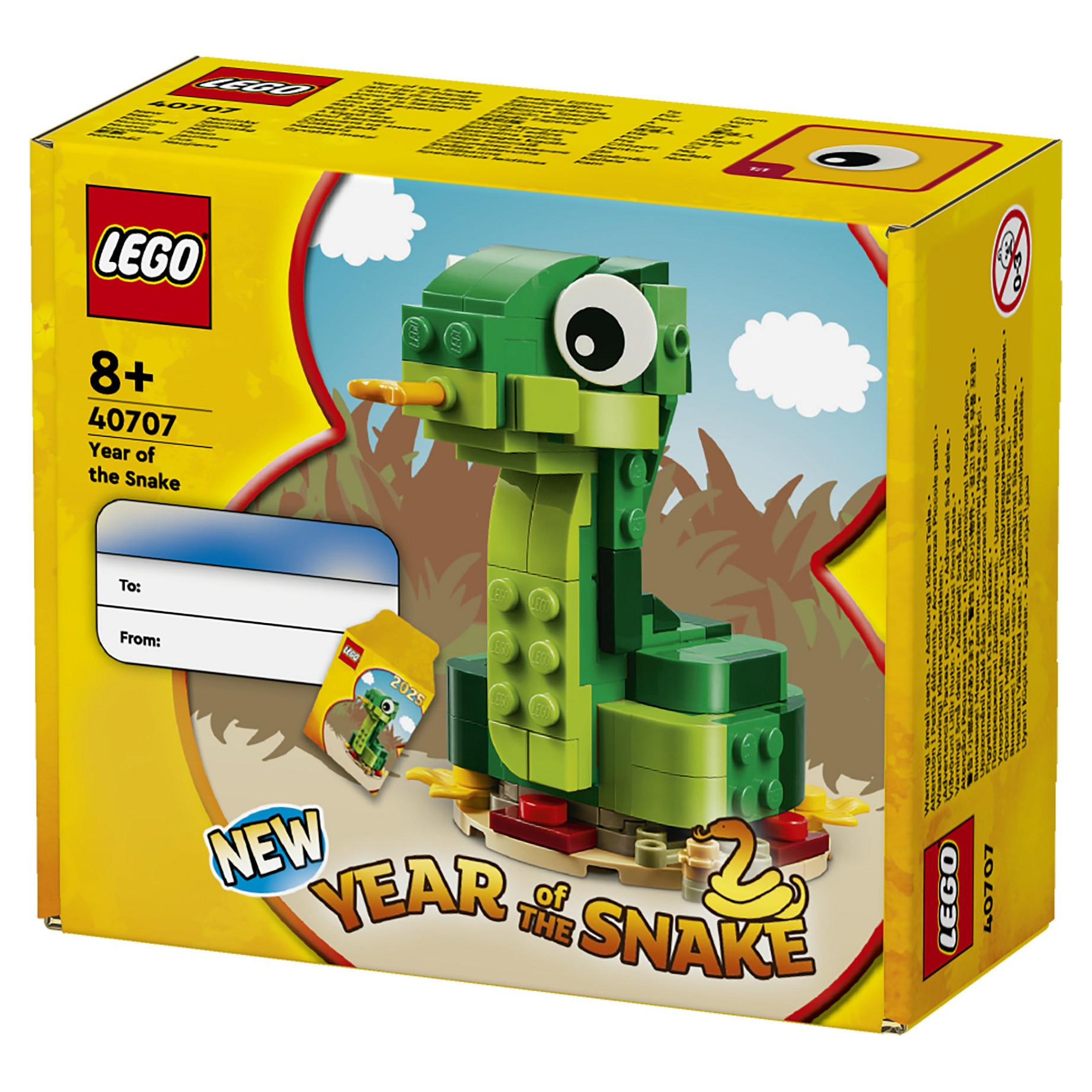 LEGO Iconic 40707 - Slangens år - GEEKD.dk