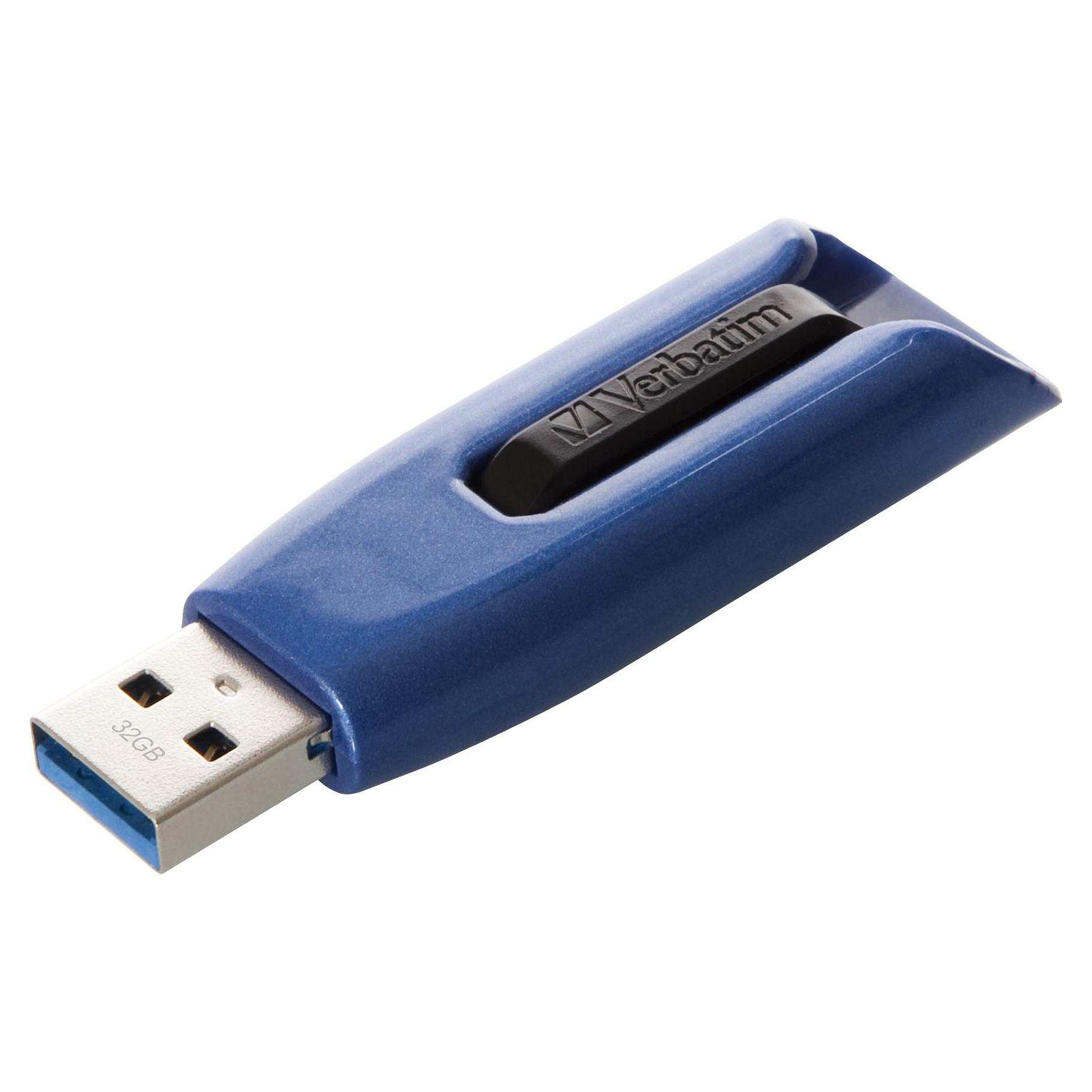 Verbatim Store 'n' Go V3 MAX 32GB USB 3.0 USB stick Sort Blå