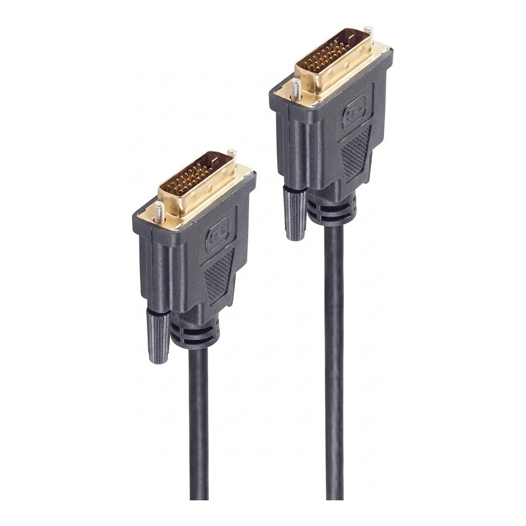 S/CONN maximum connectivity 77445 DVI kabel 5 m DVI-D Sort