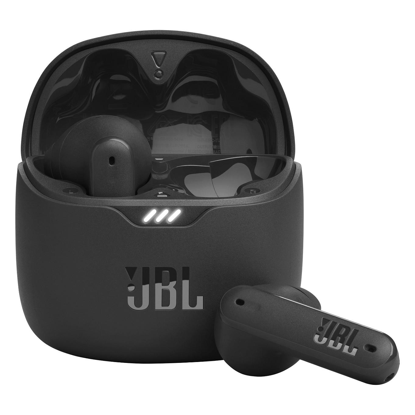 JBL Tune Flex ægte trådløse øretelefoner med Bluetooth 5.2, aktiv støjannullering og mikrofon - Sort