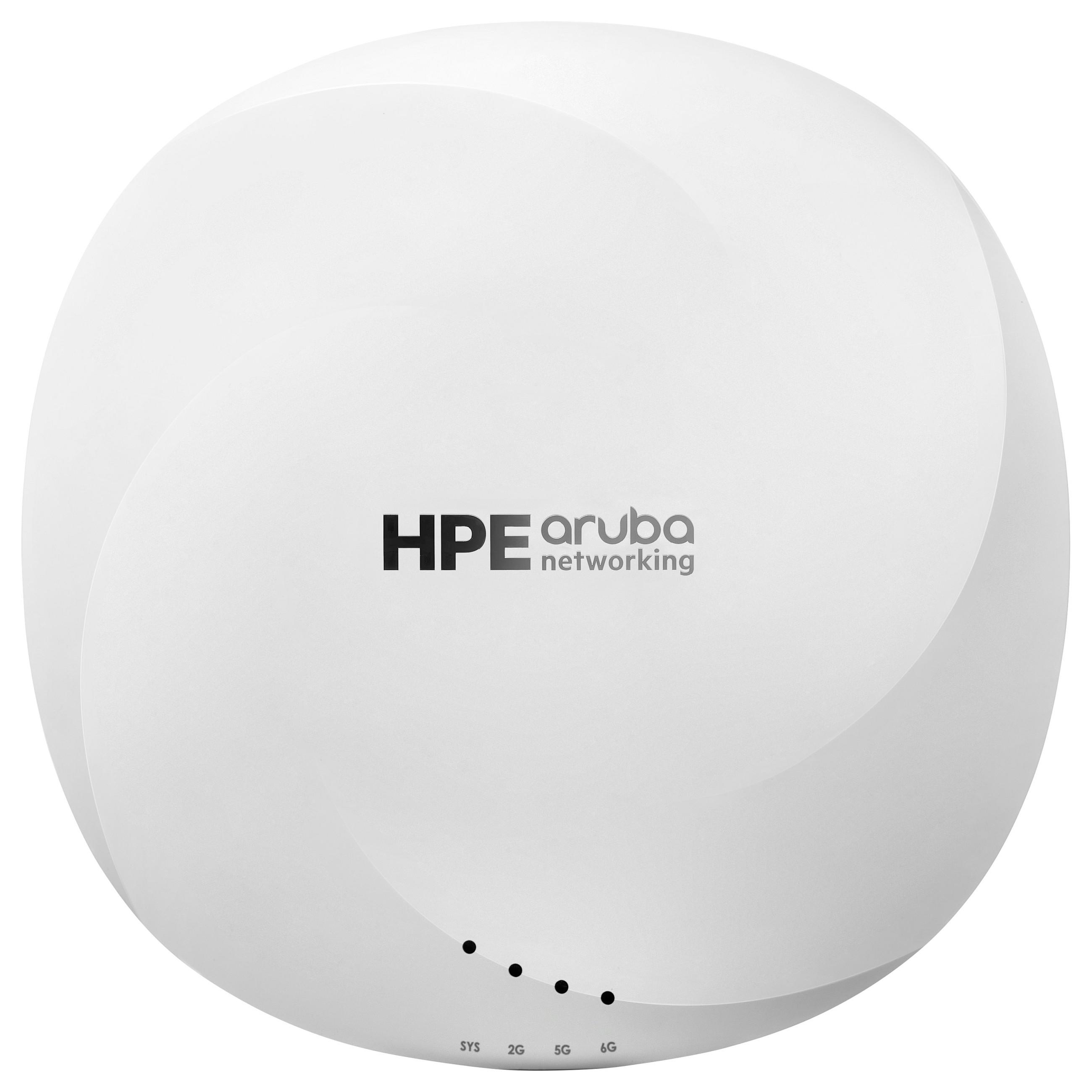 HPE Aruba AP-635 (RW) - Campus - trådløs forbindelse - Wi-Fi 6E - ZigBee, Bluetooth - 2.4 GHz, 5 GHz, 6 GHz