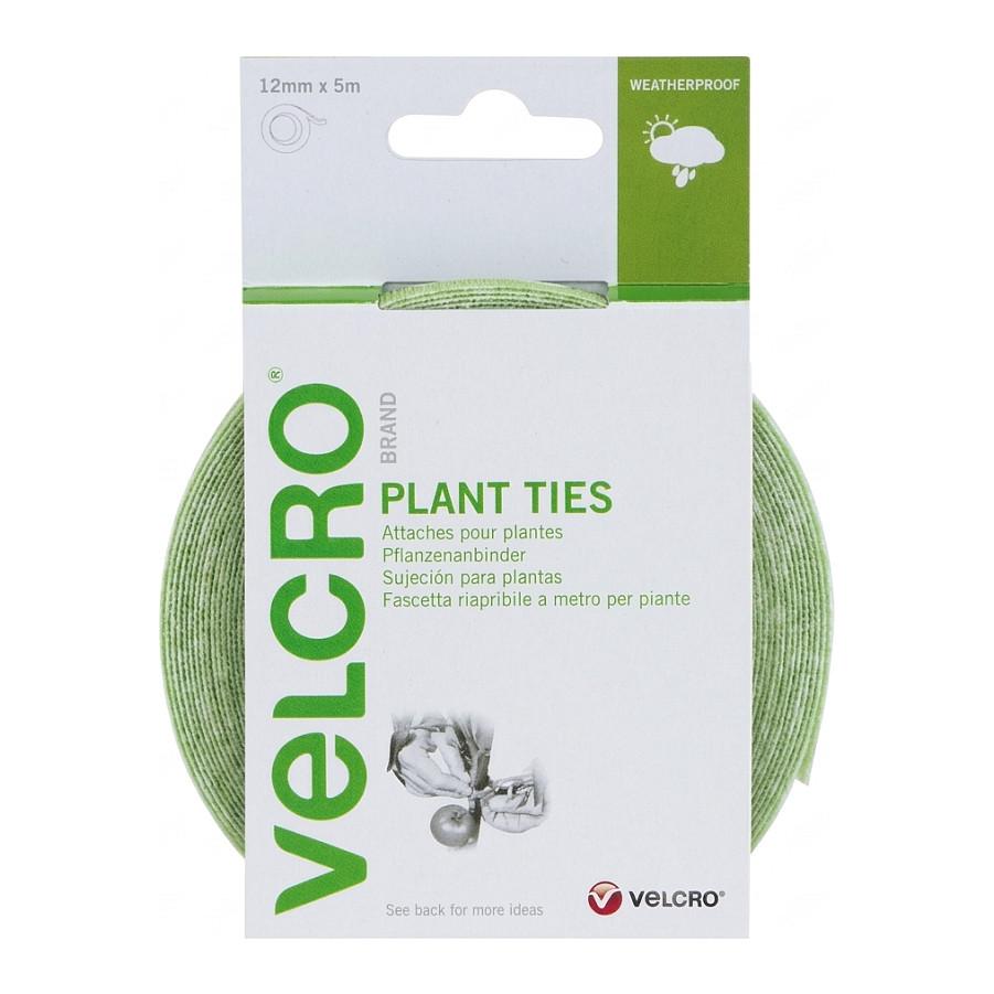 Plantebånd Velcro Green Tie - grøn 12 mm x 5 m