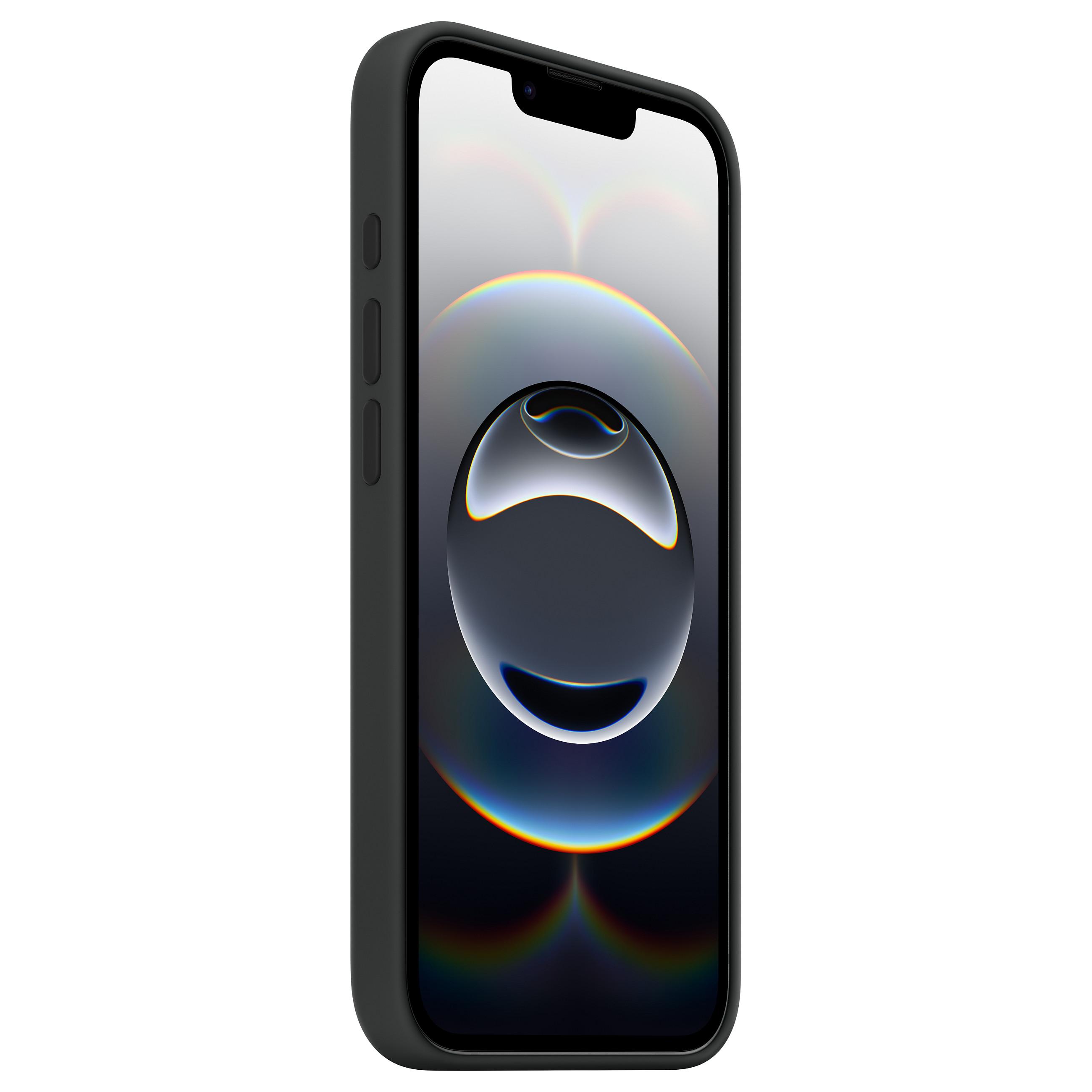 Apple - Beskyttelsescover til mobiltelefon - silicone - sort - for iPhone 16e
