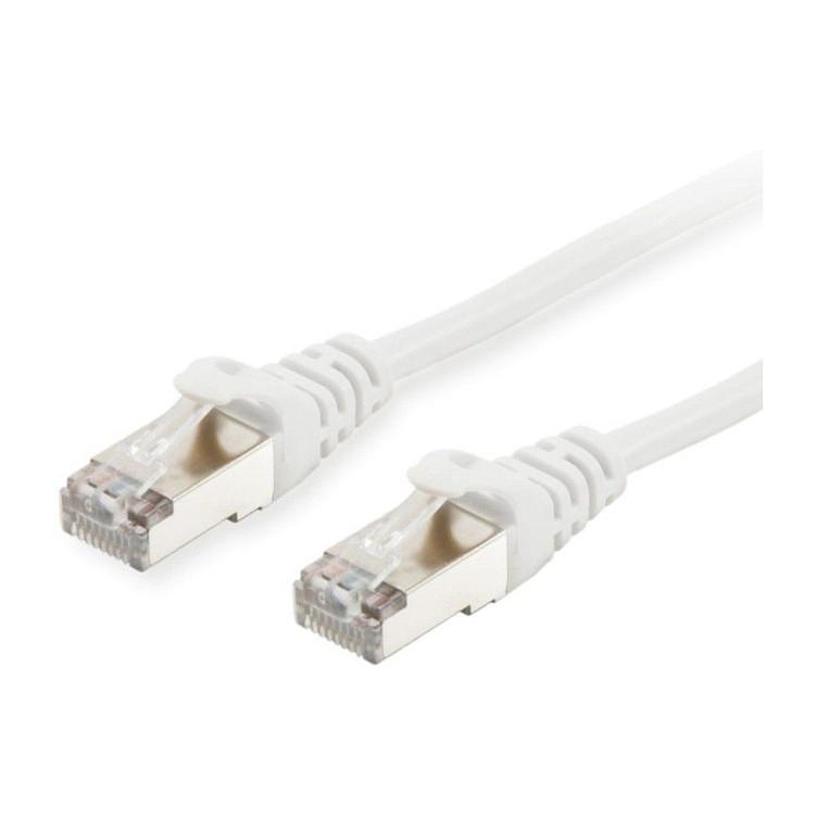 Patchkabel Equip Cat6A S/FTP RJ45 10 m - hvid