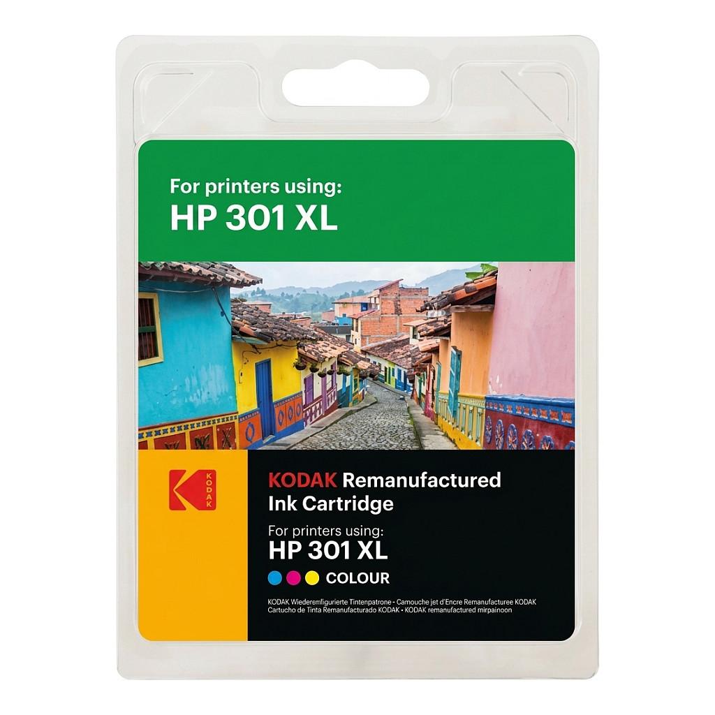 Kodak 301XL (CH564EE) color (cyan, magenta, ) 18 ml - HP (kompatibel)