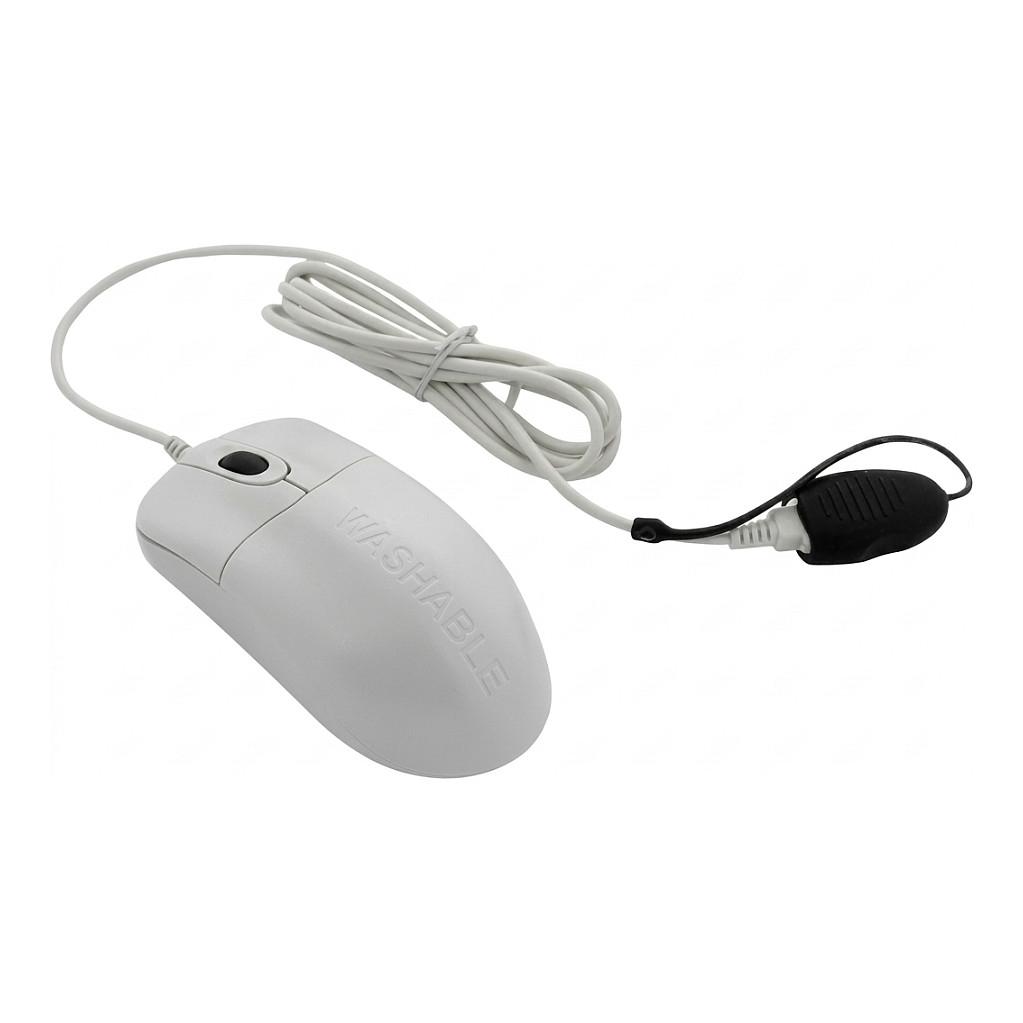 Computermus Seal Shield Silver Storm USB - hvid