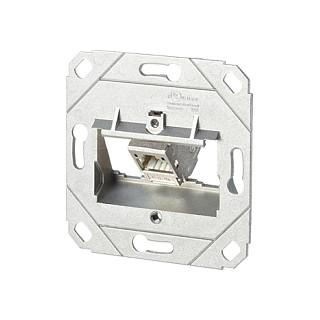 1-port C6A moduldåse METZ CONNECT 180 M UP0 - renhvid RAL9010