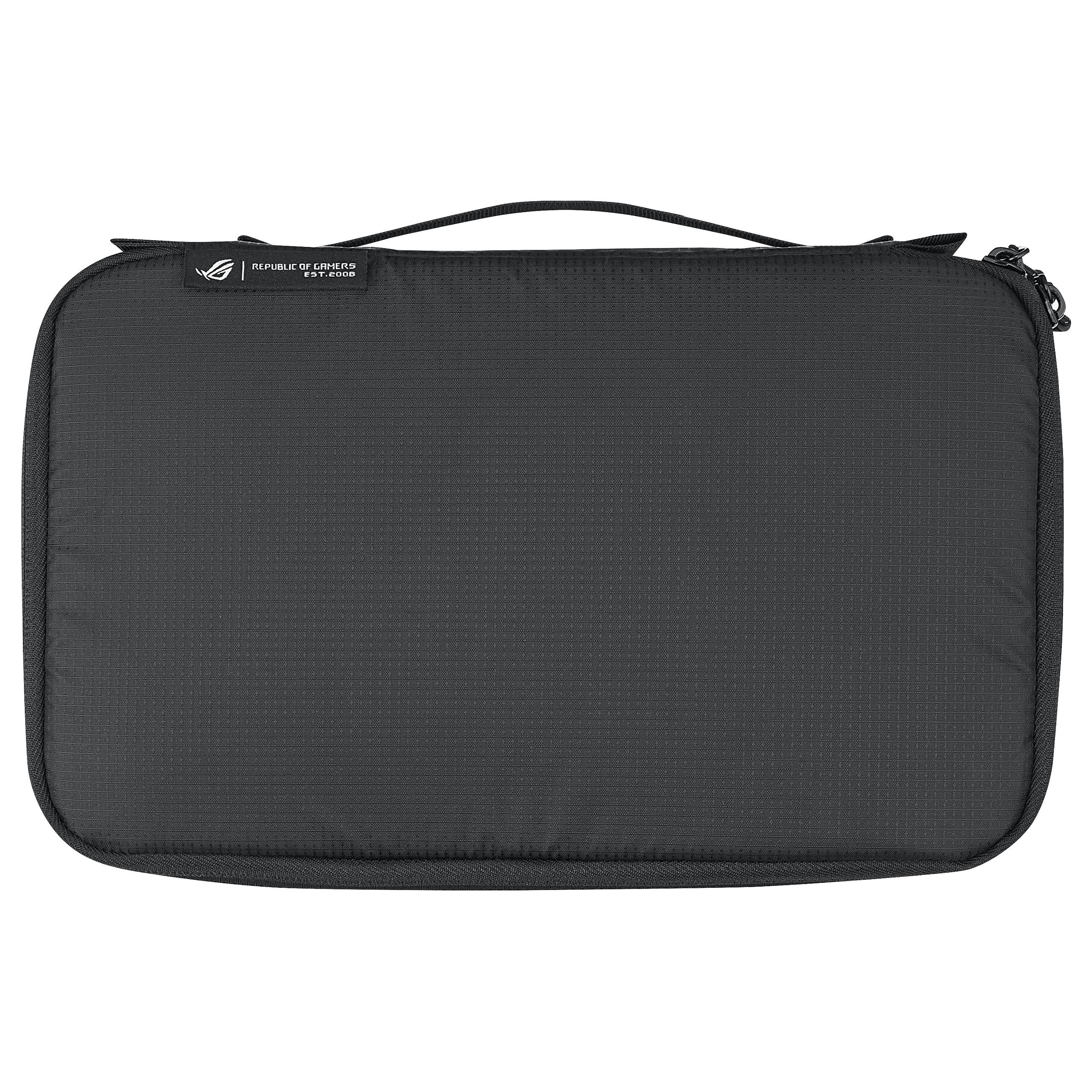 ASUS ROG Archer Tech Pouch - Taske til spilkonsol - 200D nylon, 210D polyester - sort