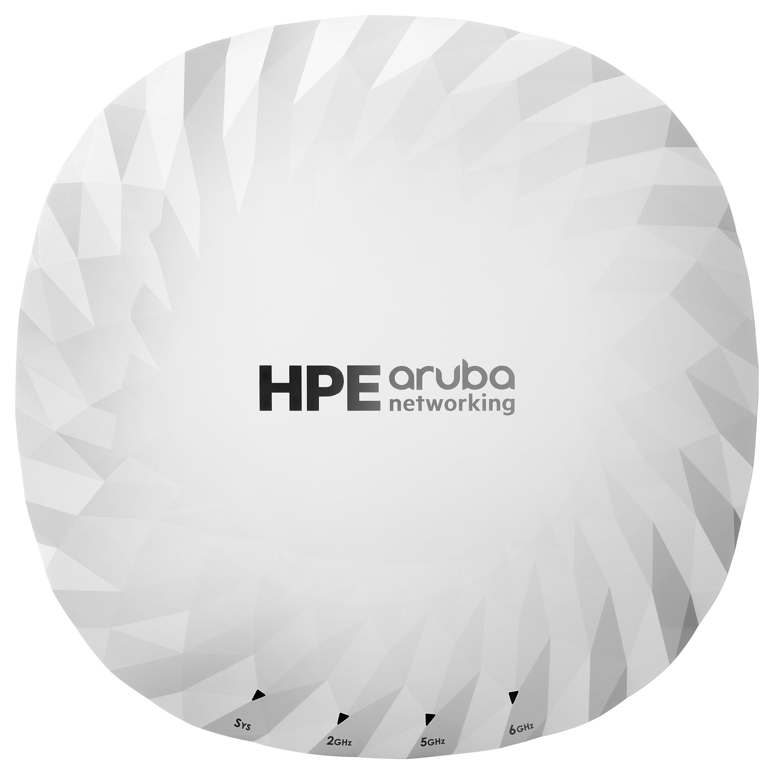 HPE Aruba AP-725 access point Wi-Fi 7 tri-radio 2x2 interne antenner (RW)
