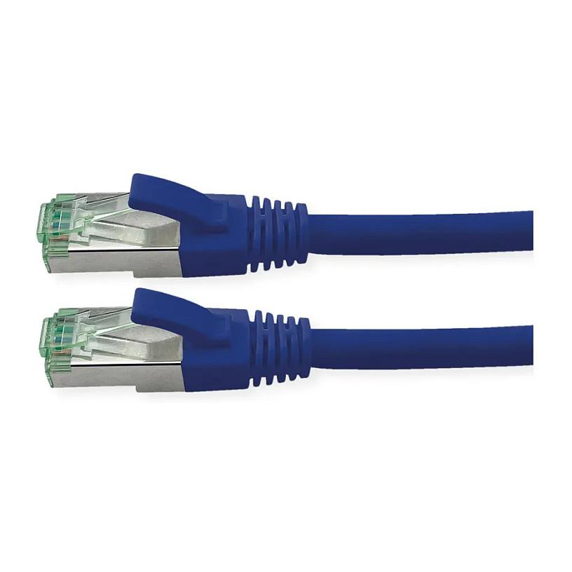 Patchkabel ROLINE RM Cat.6A S/FTP RJ-45 3 m - blå