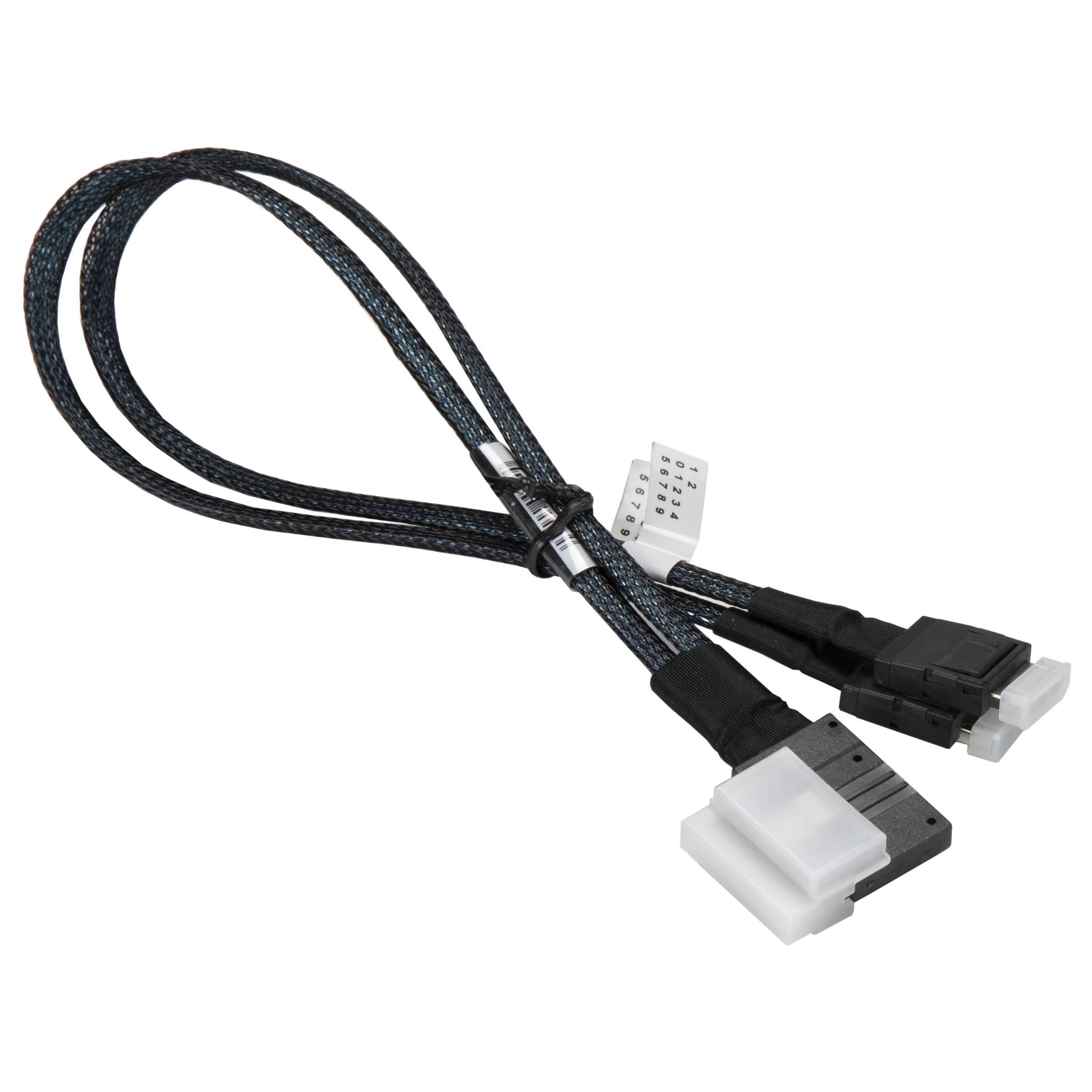 Slimline SAS til 2x OCuLink-kabel Supermicro CBL-SAST-0817 - 36 cm