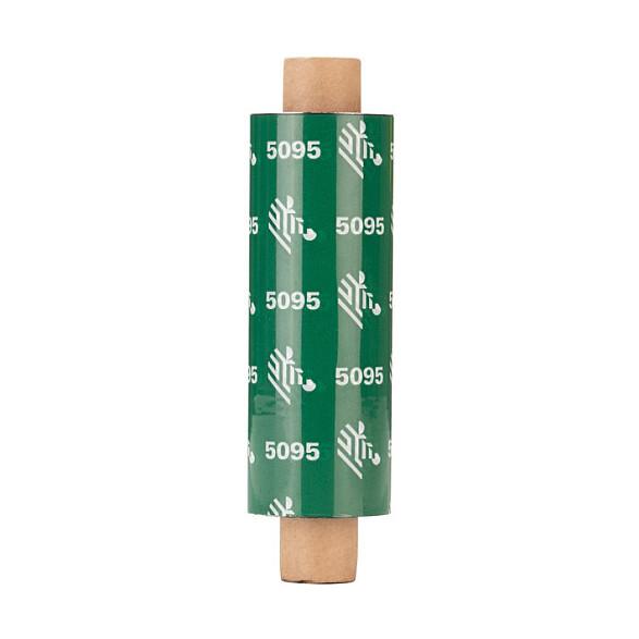 Zebra 5095 Resin - 12-pakke - 84 mm x 74 m - farvebånd refill (termisk overføring) - for Zebra GX420, R2844 GK Series GK420 G-Series GC420 GX Series GX420, GX430 TLP 38XX