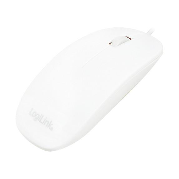 Optisk mus LogiLink ID0062 - hvid