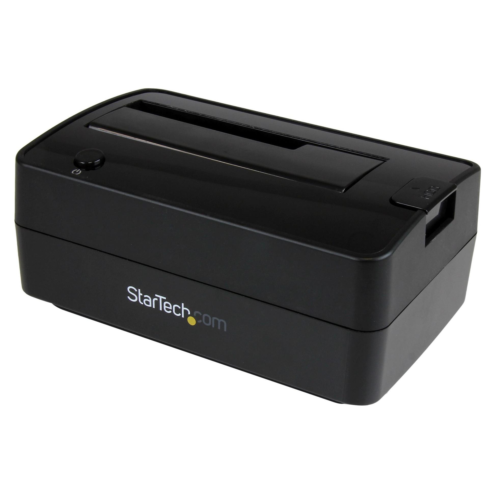 StarTech.com Drive Docking Station for 2.5 / 3.5" SATA Drives - USB 3.1 (USB-A USB-C) or eSATA - HDD docking station - SATA 6Gb/s - eSATA USB 3.1 (Gen 2)