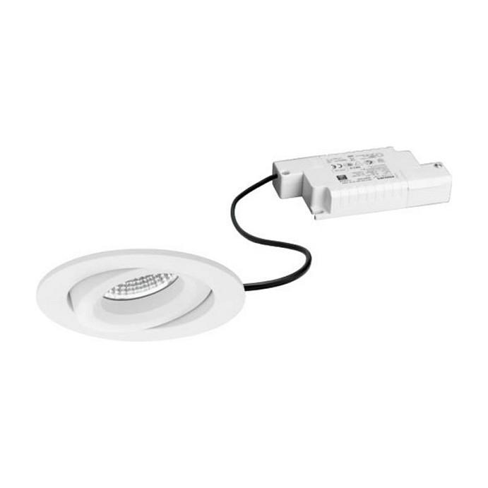 LED indbygningsspot Brumberg BB34 rund hvid 7 W