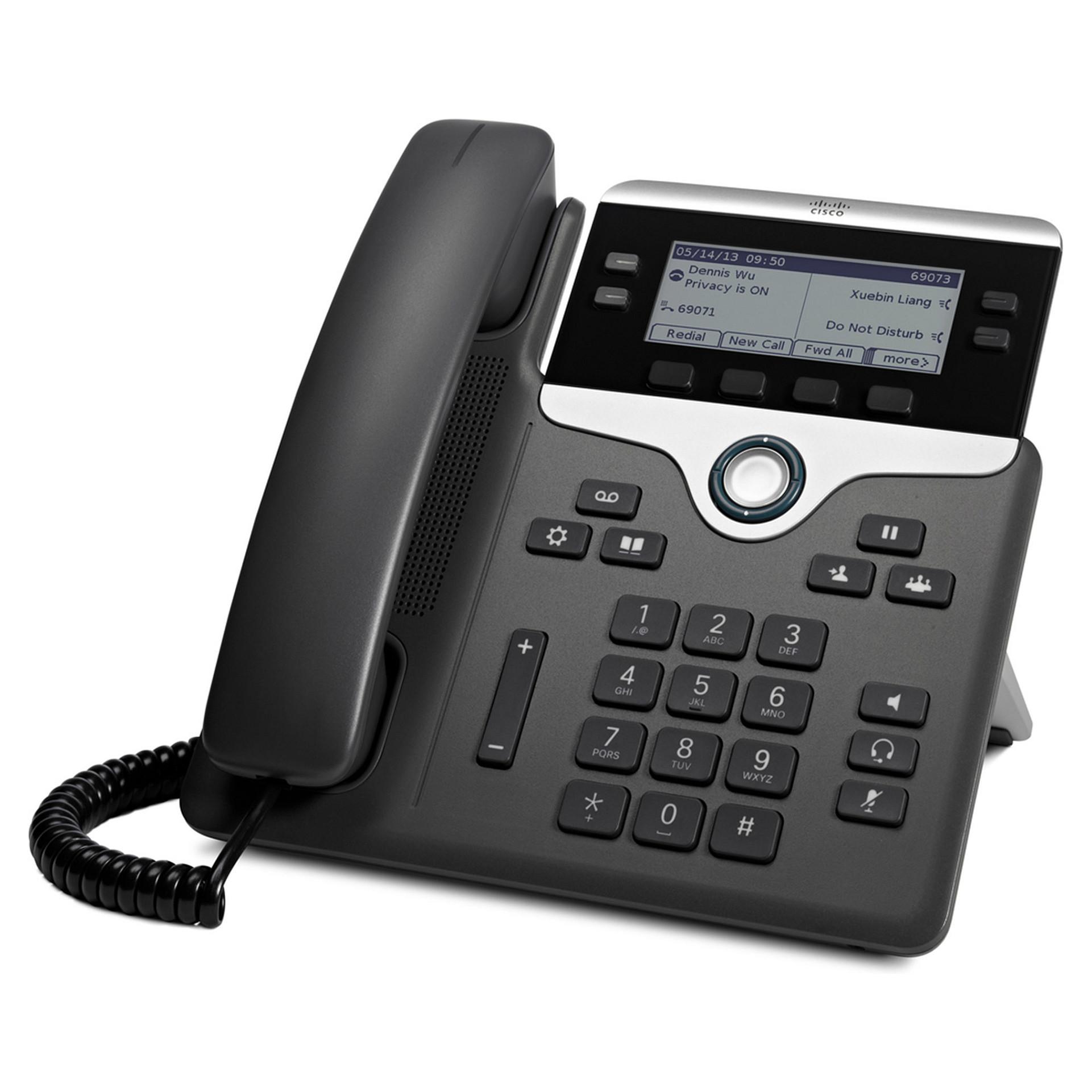 Cisco IP-telefon 7841 - VoIP-telefon - SIP, SRTP - 4 linier