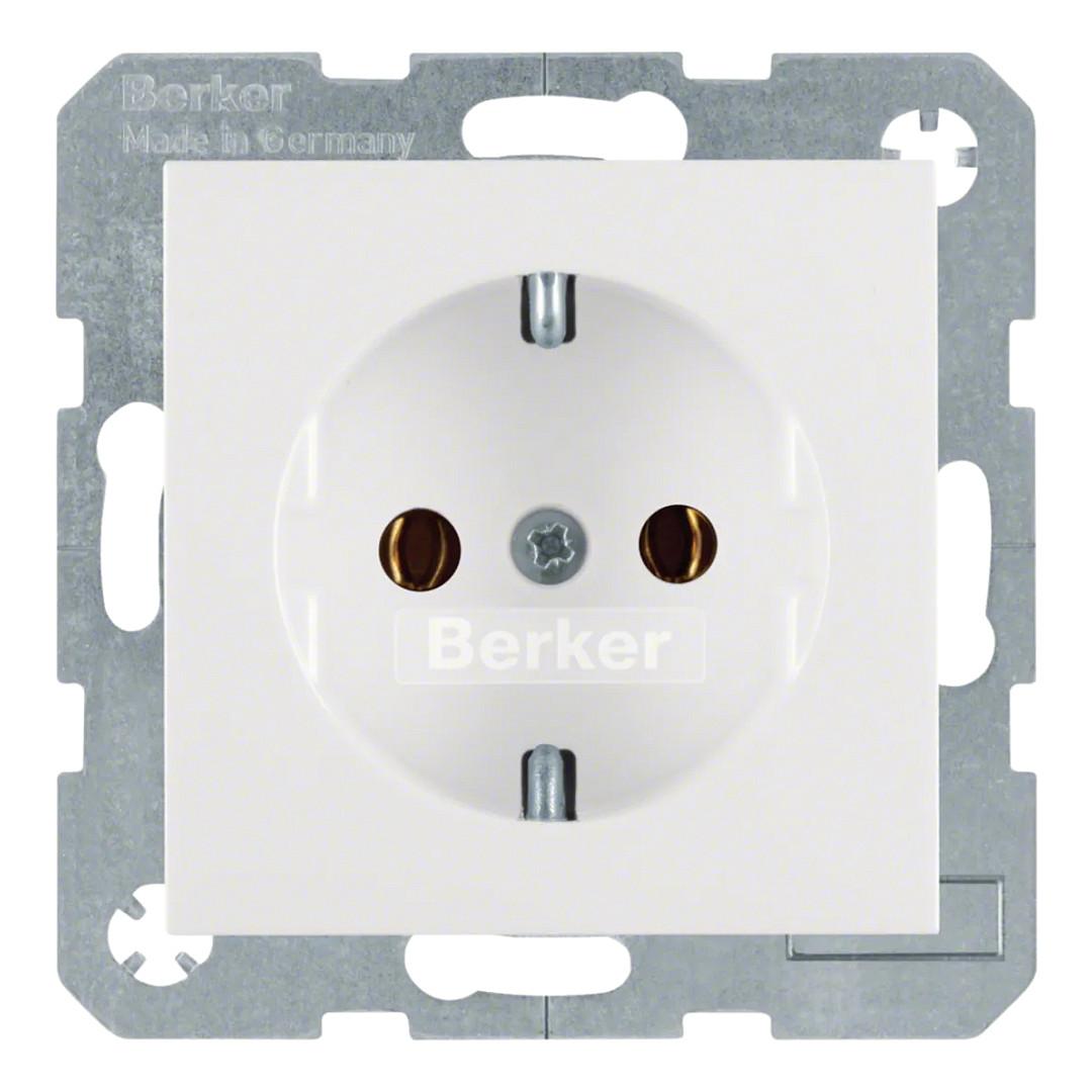 Schuko-stikkontakt Berker 41438989 - 16 A