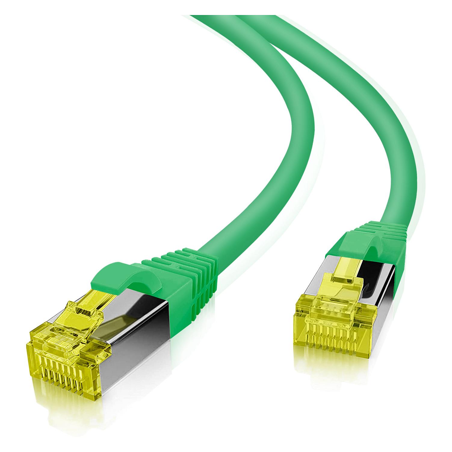 Patchkabel Helos Cat.6a Superflex GHMT 30 m - grøn