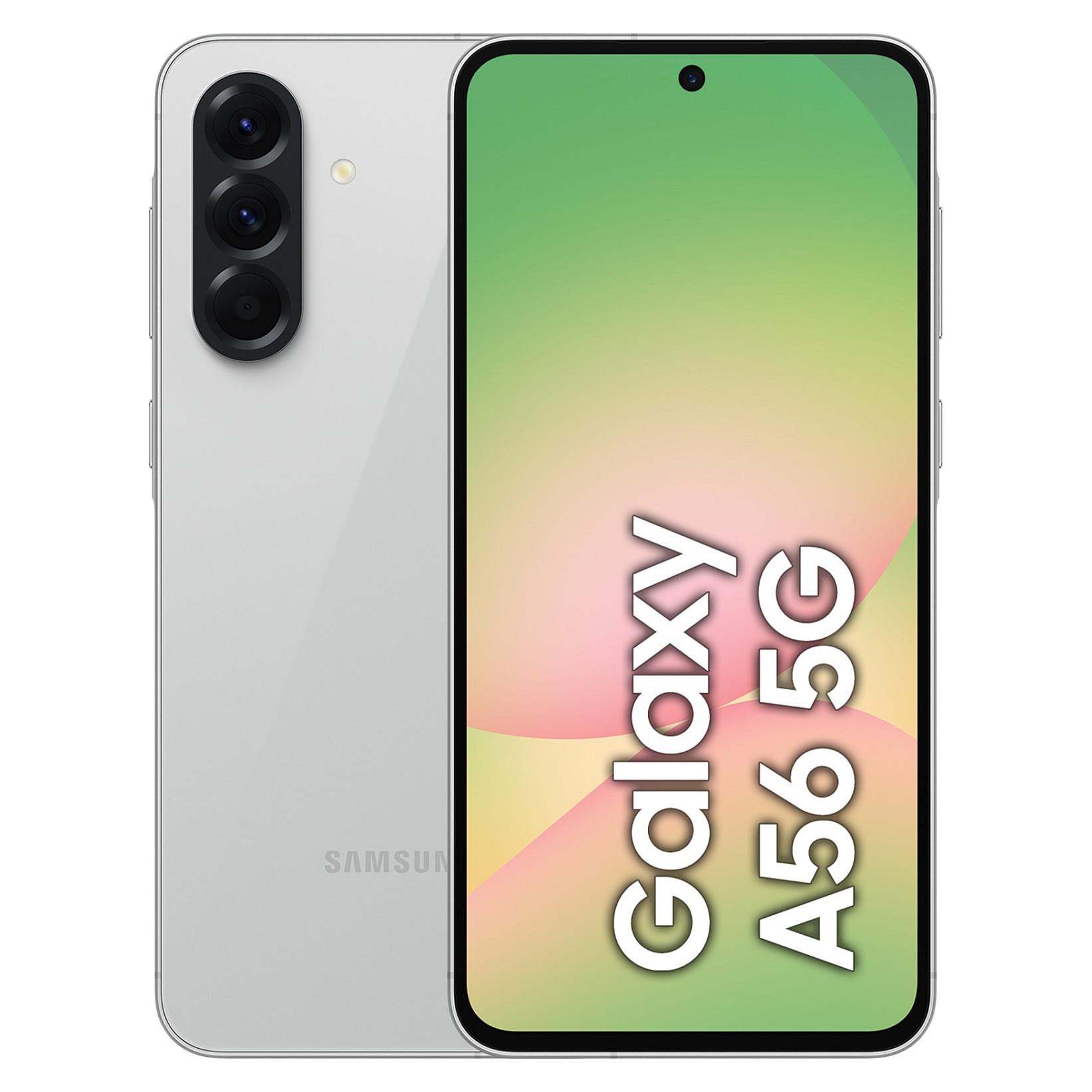 Samsung Galaxy A56 6,7" 8/128 GB 5G Dual-SIM - Awesome Lightgray smartphone