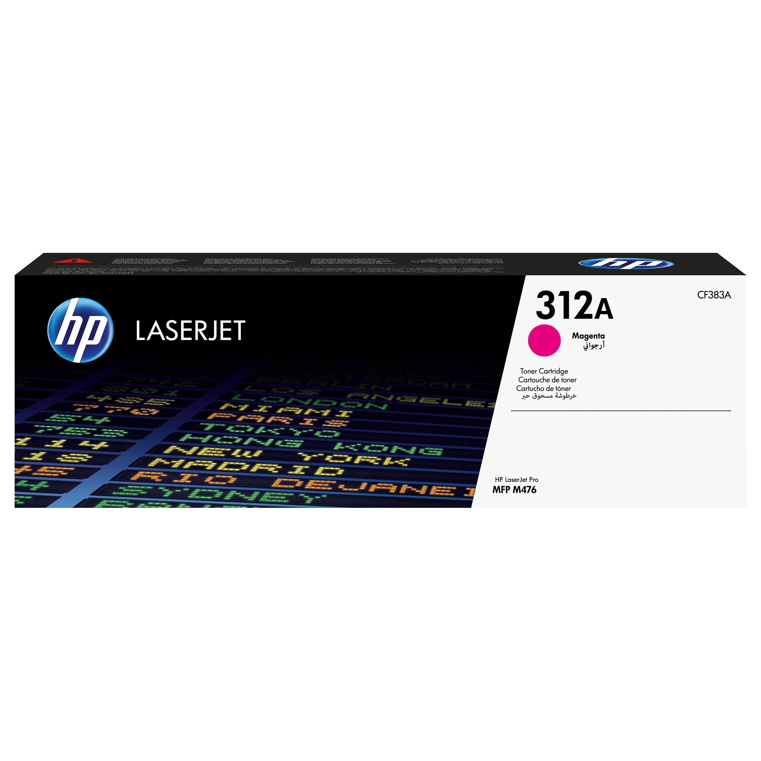 HP HP 312A Tonerkassette Magenta CF383A Modsvarer: N/A