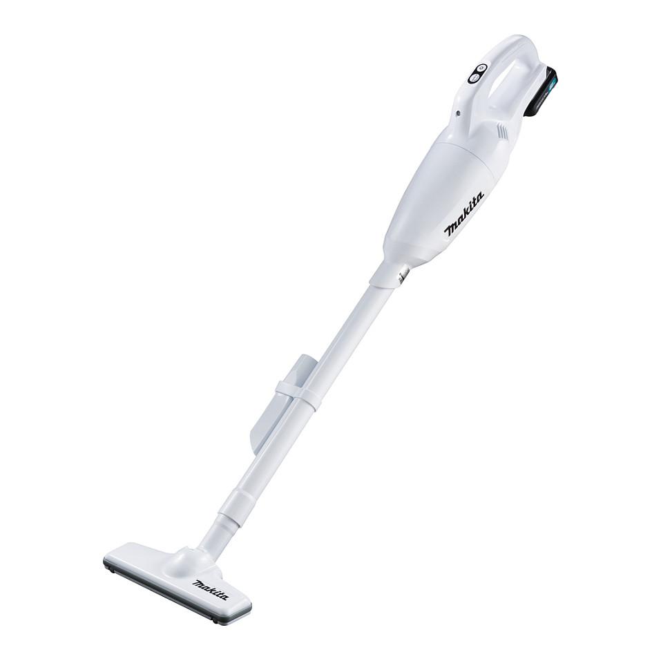 Makita CXT CL108FDSAW - Støvsuger - pind/håndholdt (2-i-1) - uden pose - ledningsfri - hvid - 1 batteri, inkluderet oplader