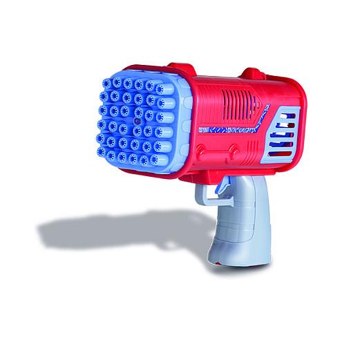 Sæbeboblepistol PUSTEFIX Bubble Bazooka - blå/rød