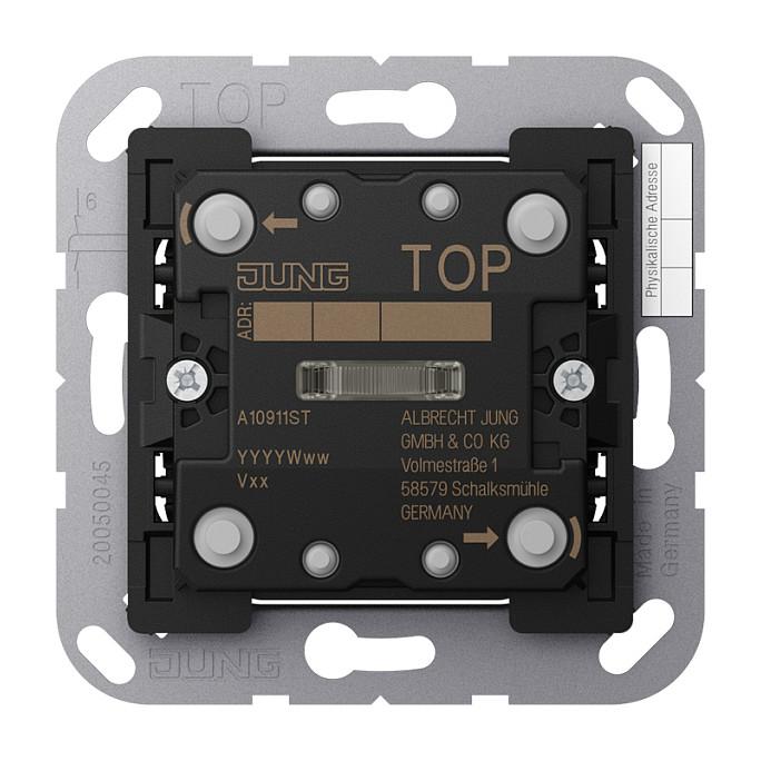 Lyskontakt JUNG A10911ST KNX Taster Universal 1f