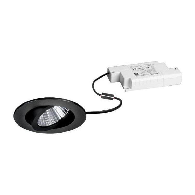 LED indbygningsspot Brumberg DAMITA-R 39353083 - sort