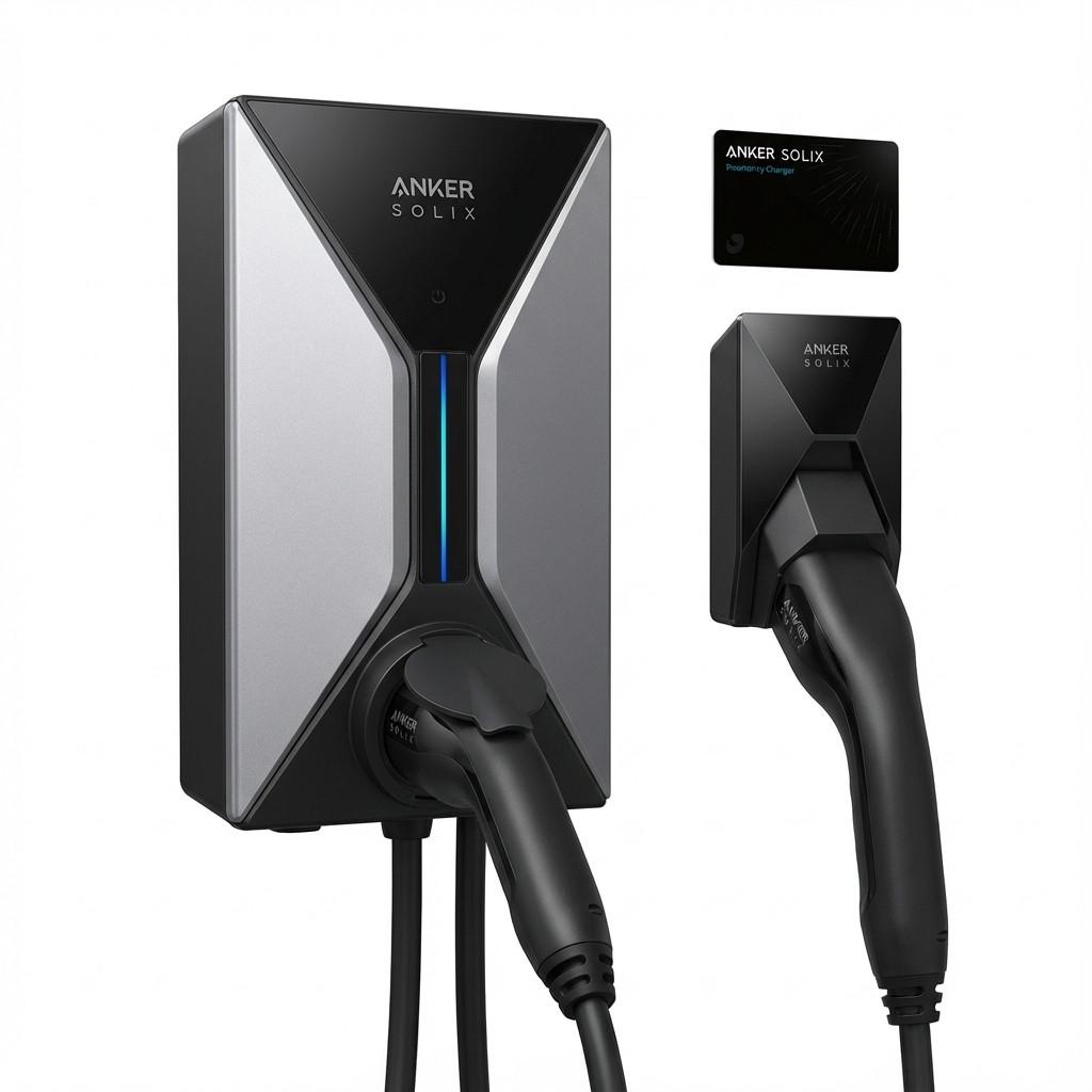Anker SOLIX V1 - Socket Version - EV-opladningsstation - smart - Type 2 - 11 kW