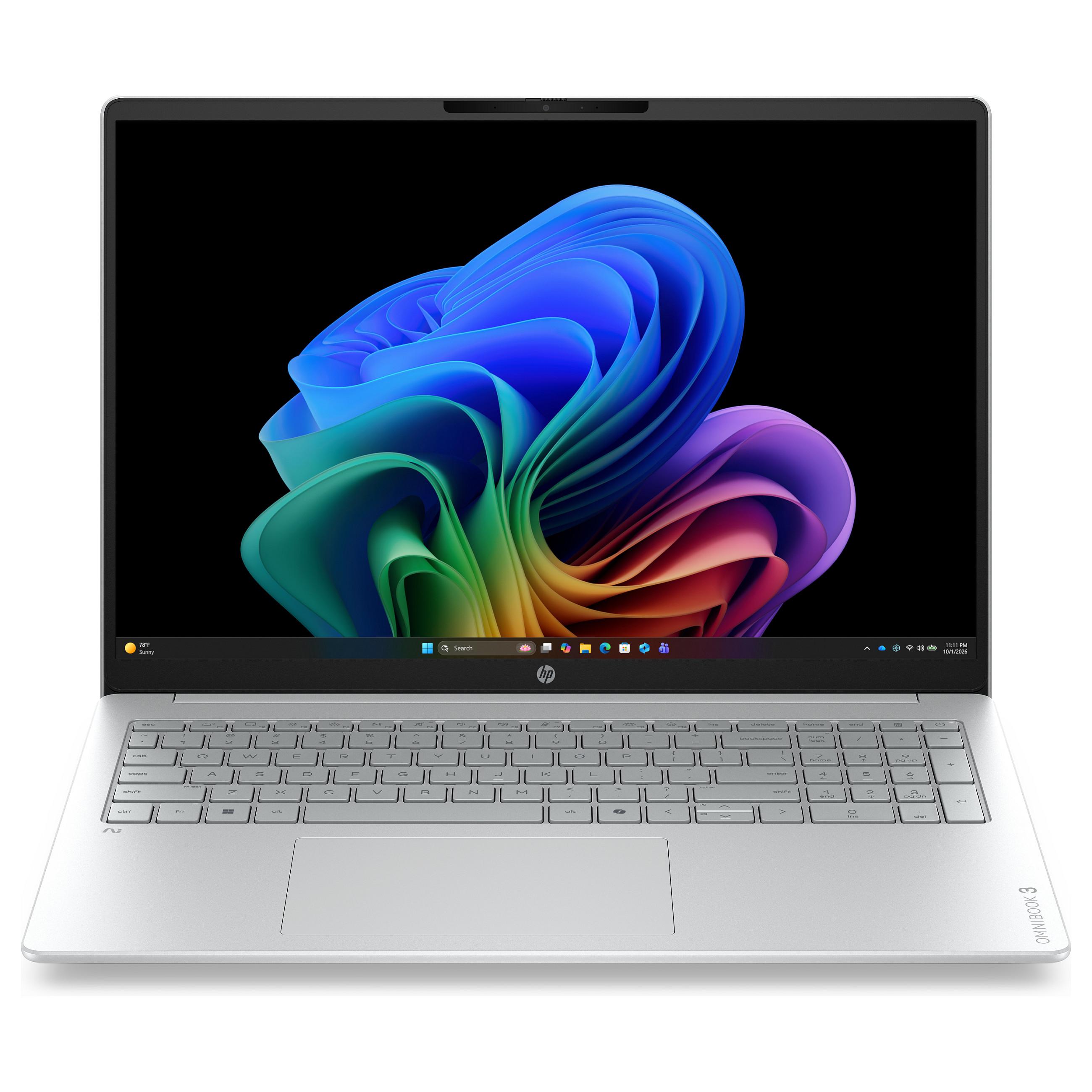 Bærbar computer HP OmniBook 3 16-bz0152ng Snapdragon X1-26-100 16GB/512SSD W11 Home