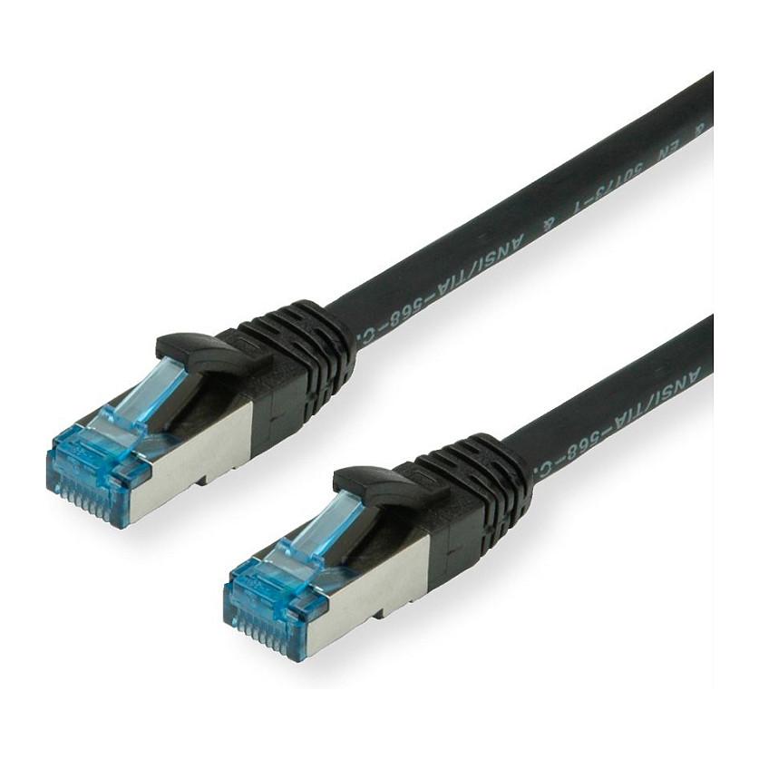 Patchkabel VALUE Kat.6A Class EA S/FTP PiMF LSOH 1,5 m - sort