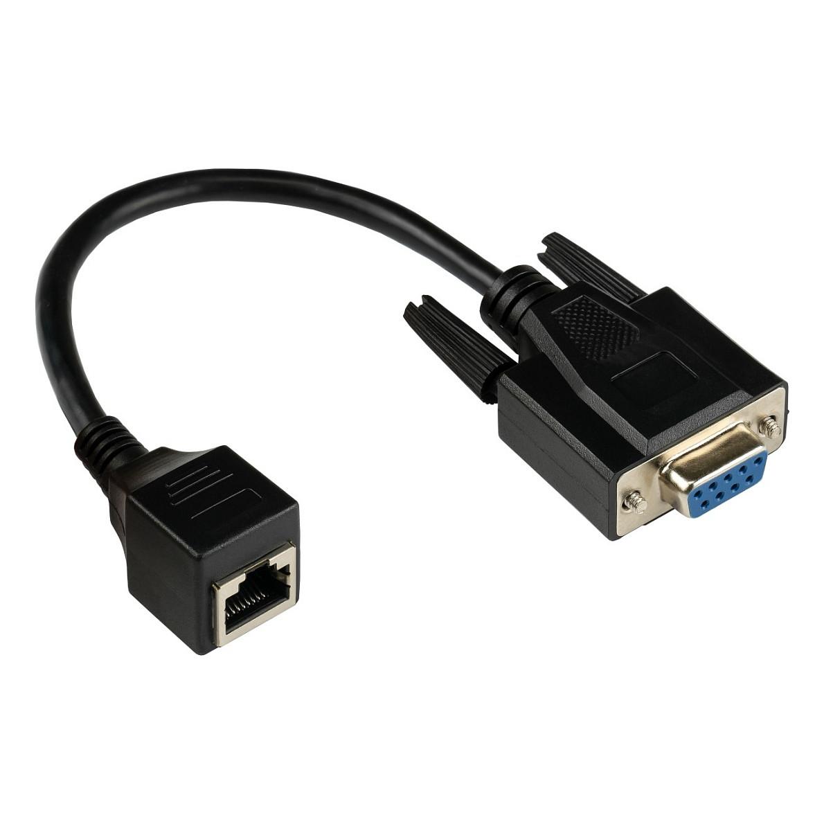 Adapterkabel RJ45 til RS232 seriel 4945-FF - 0,1 m
