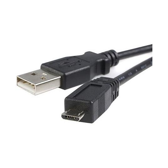StarTech.com 0.5m Micro USB Cable A to Micro B USB-kabel 50cm Sort
