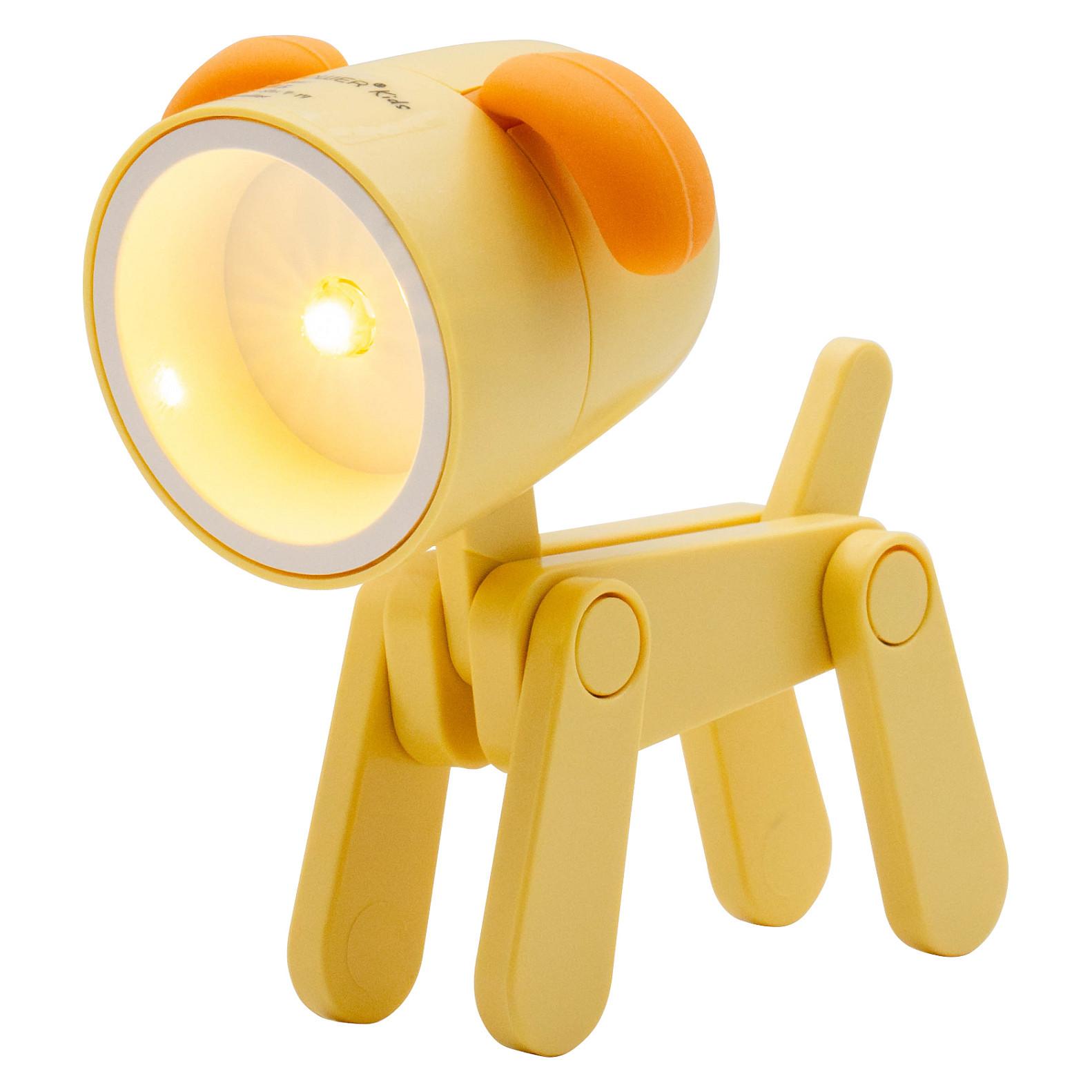 LED-lampe RealPower 486316 hund - gul/orange