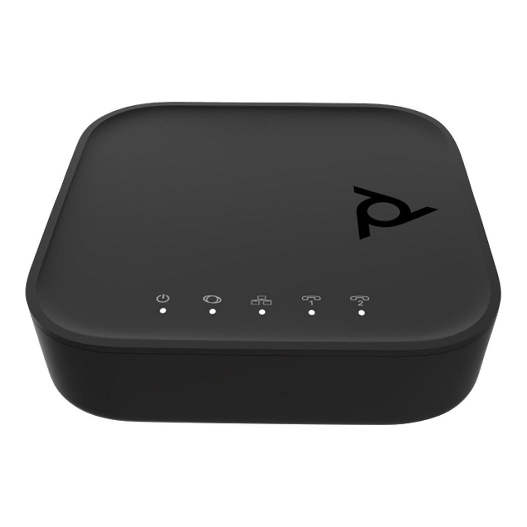 HP Poly ATA 402 - VoIP-telefonadapter - med Open SIP - 100Mb LAN