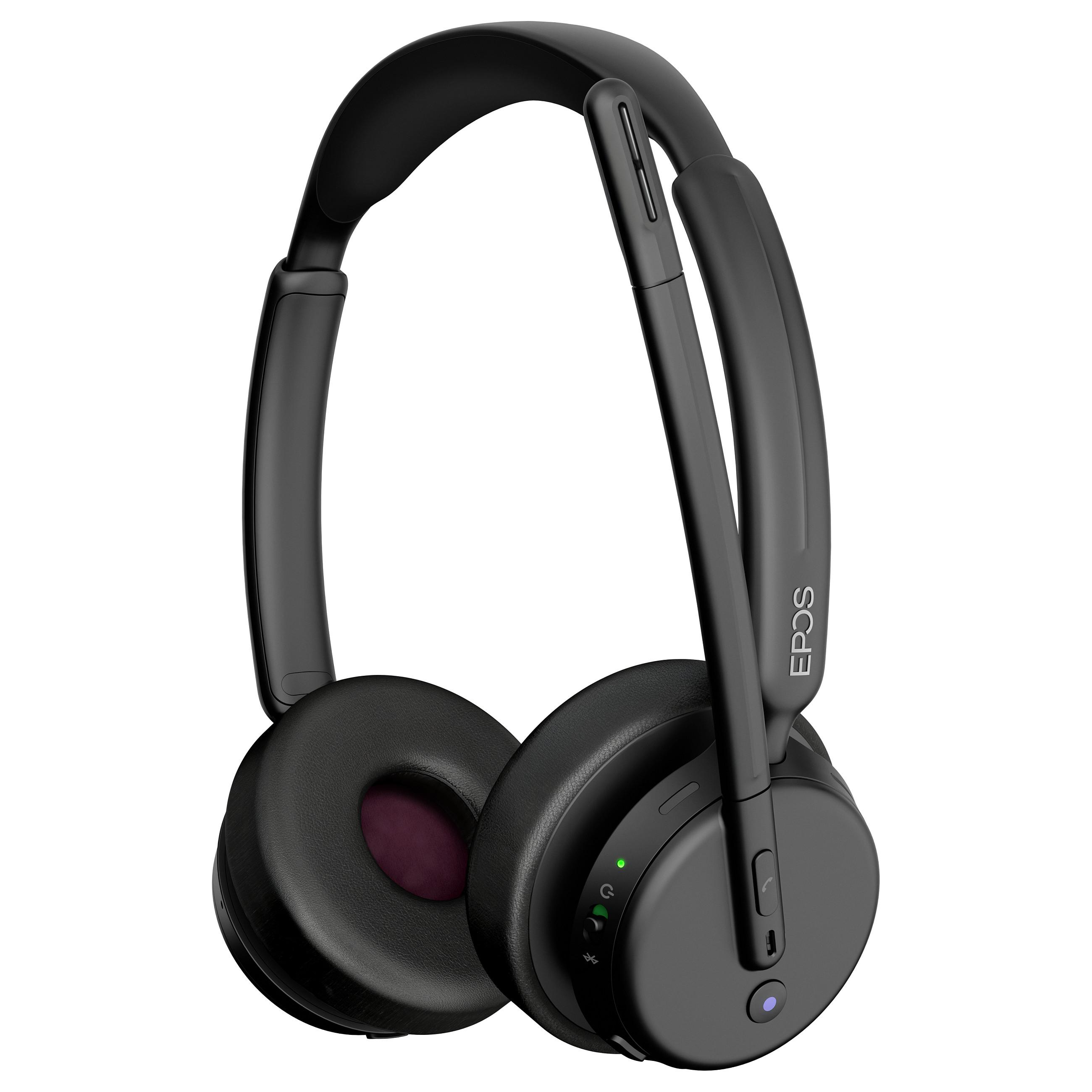 Bluetooth-headset EPOS IMPACT 500 MS UC ANC WL USB-C+A - sort