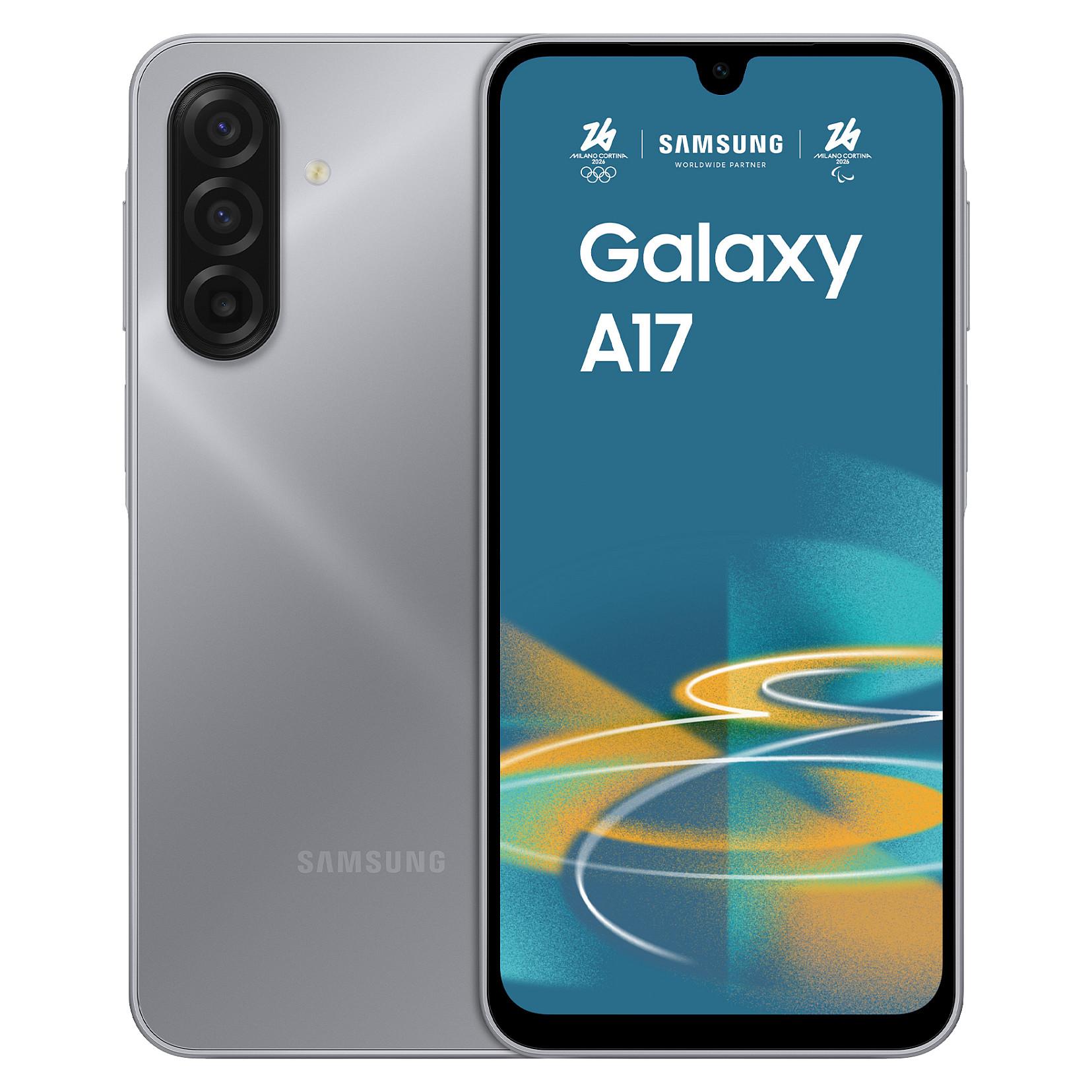 Samsung Galaxy A17 6,7" 4/128 GB 4G Dual SIM - Grå smartphone