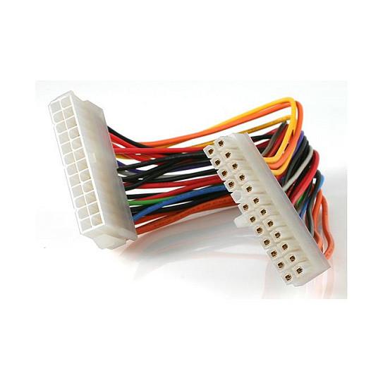 StarTech.com 8in 24 Pin ATX 2.01 Power Extension Cable - Power extension cable - 24 pin ATX (M) to 24 pin ATX (F) - 7.9 in - ATX24POWEXT Forlængerkabel til strøm 20cm
