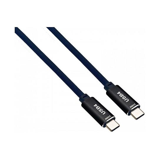USB 4-kabel Helos 372341 USB-C til USB-C - 2 m, sort