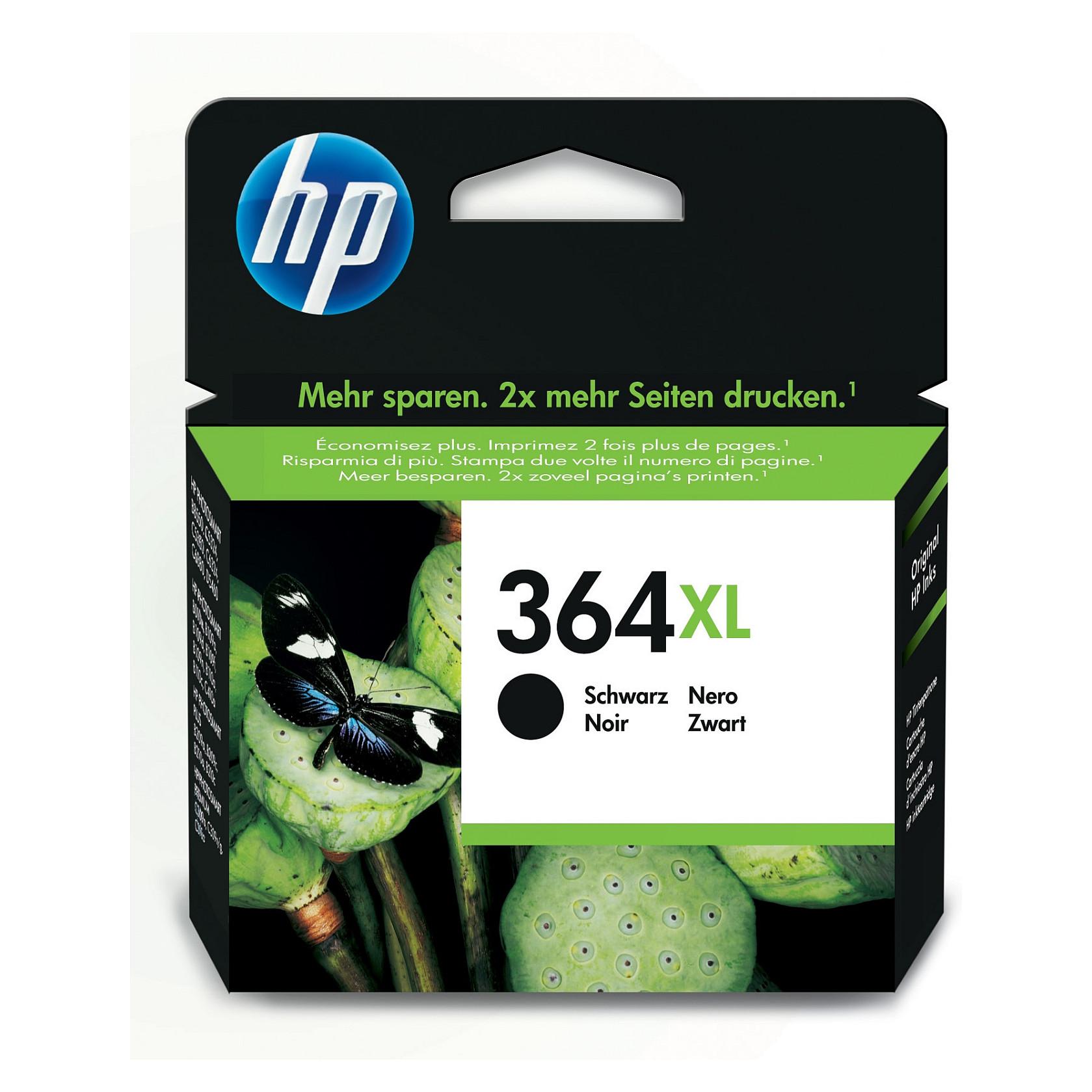HP HP 364XL Blækpatron sort CN684EE Modsvarer: N/A