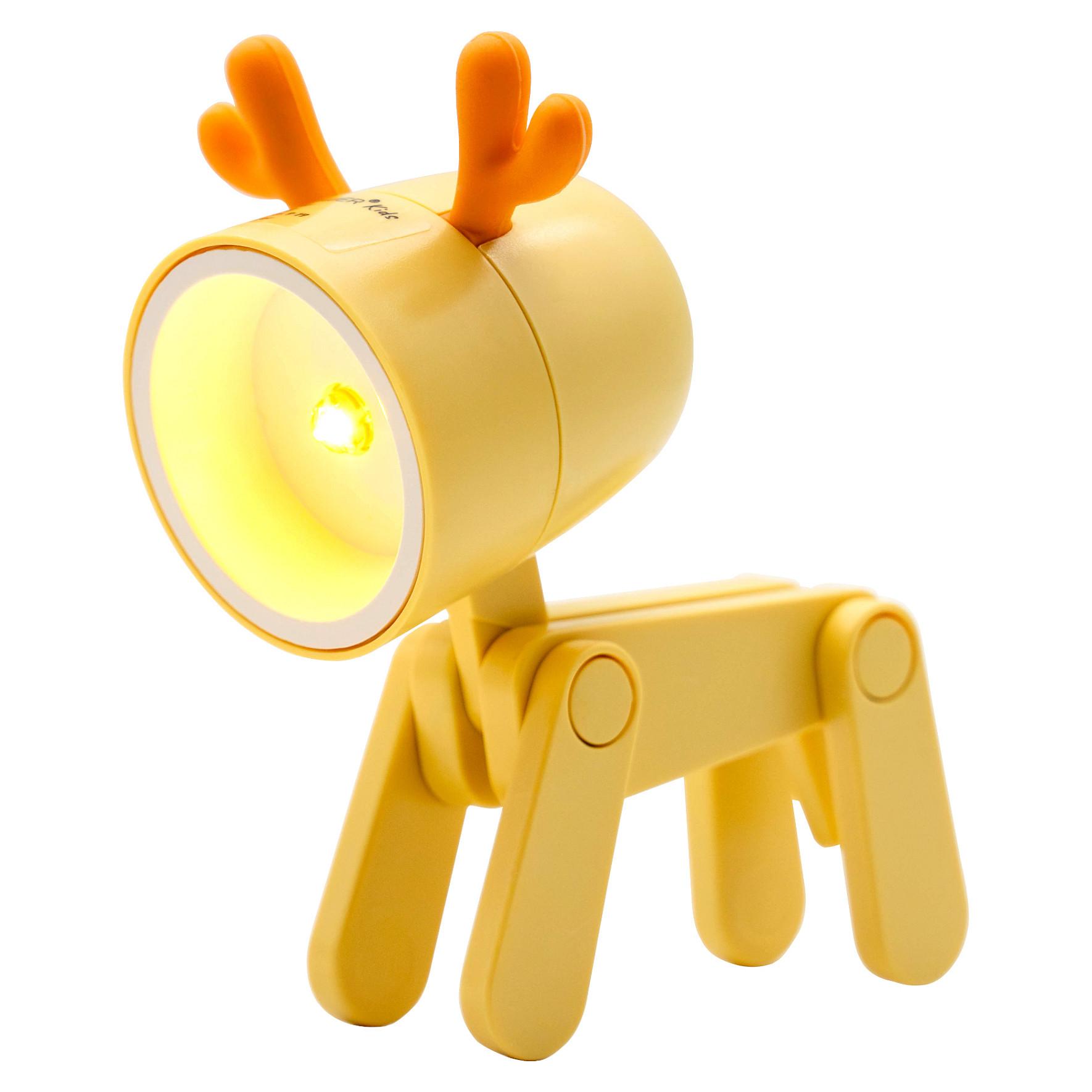 LED-lampe RealPower 486315 Yellow deer - gul/orange