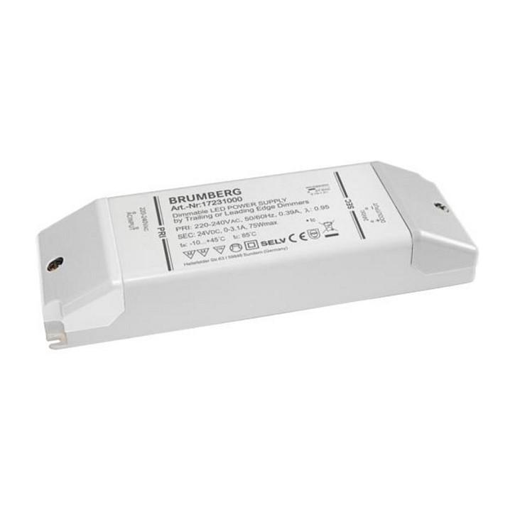 LED strømforsyning Brumberg 17231000 24 V DC 75 W - hvid